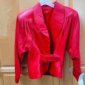 Vintage 80's leather jacket